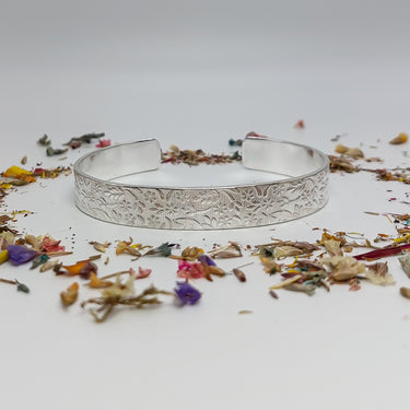 Handmade boho cuff bangle